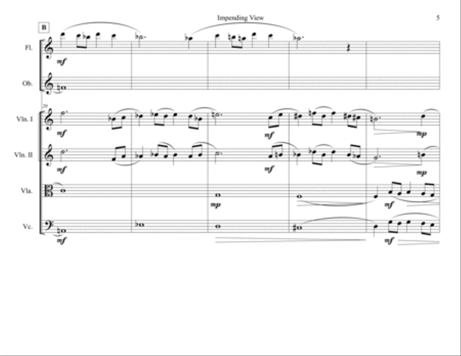 Impending View Impending View Chamber Orchestra scores gallery preview page 6