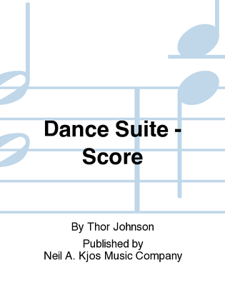 Book cover for Dance Suite - Score