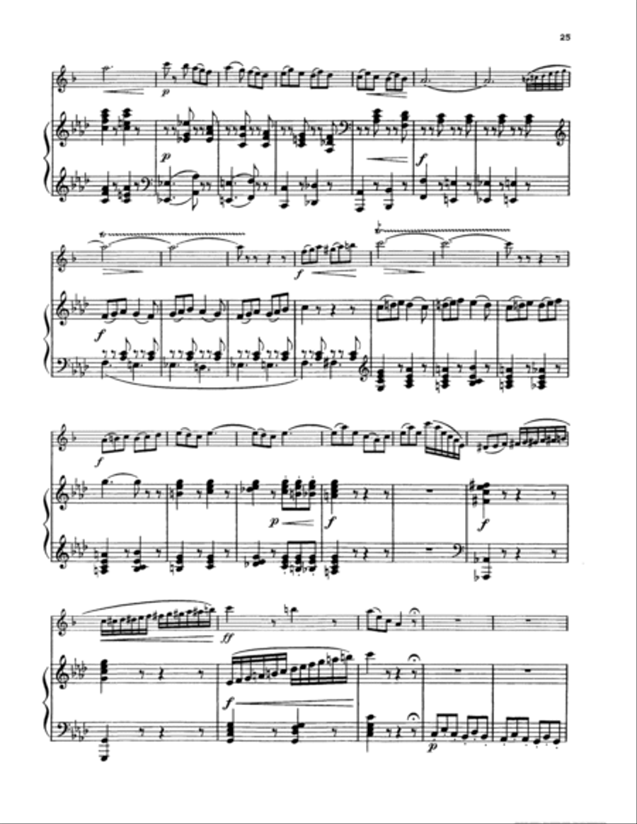 Andante & Allegro Alto Saxophone scores gallery preview page 3