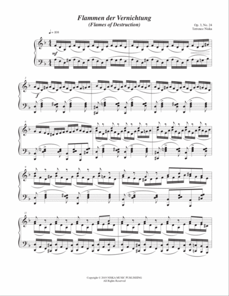 Naturszenen Op. 3, No. 24 