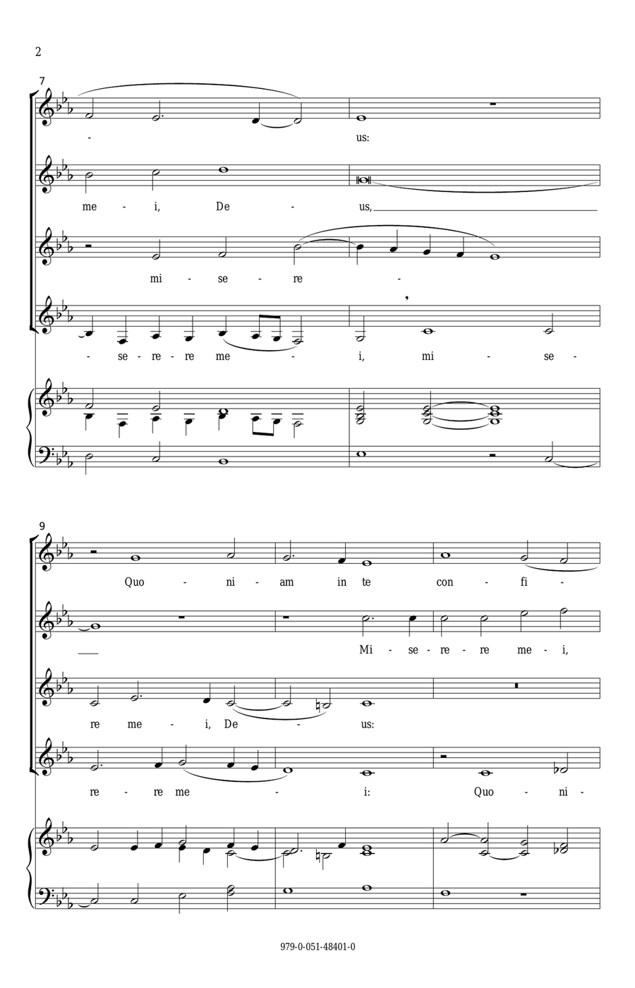 Miserere Mei Deus 2-Part scores gallery preview page 2