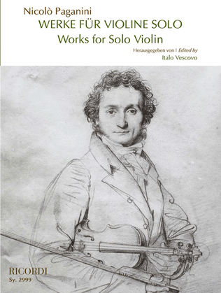 Book cover for Werke für Violine solo- Works for Solo Violin