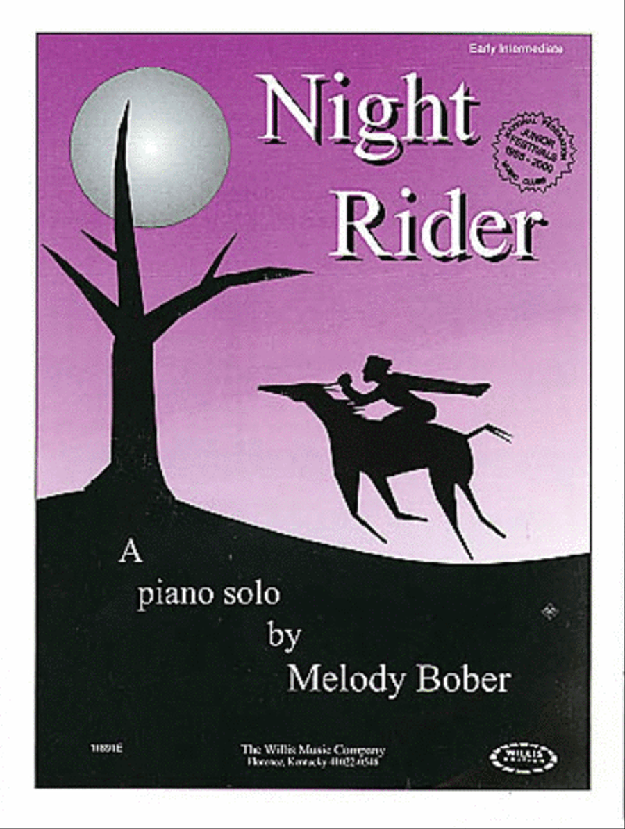Night Rider Piano scores gallery preview page 1