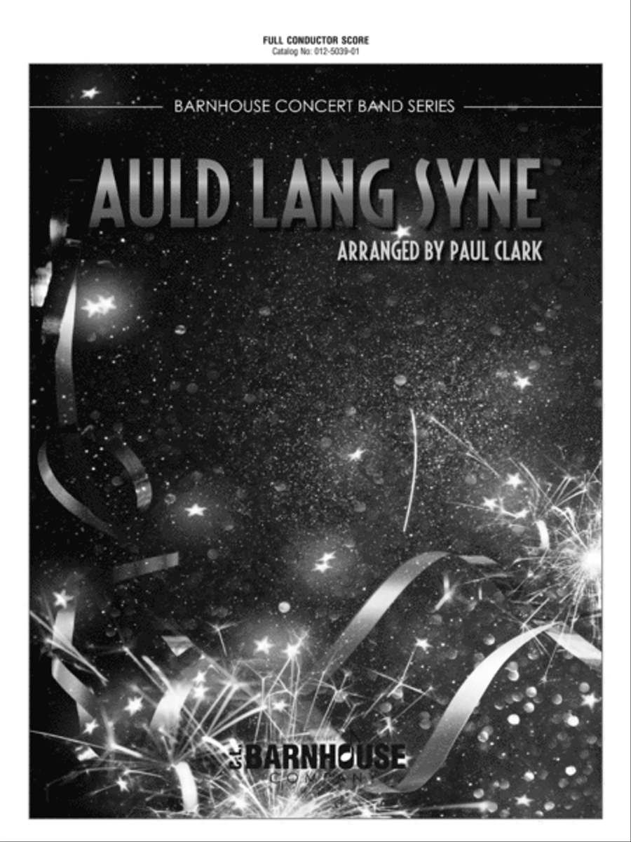 Auld Lang Syne Concert Band scores gallery preview page 2