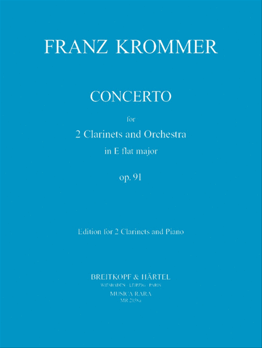 Concerto in Eb Op. 91 Violin scores gallery preview page 1