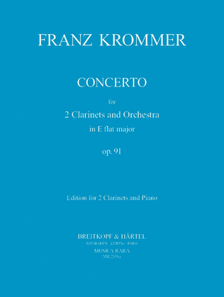 Book cover for Concerto in Eb Op. 91