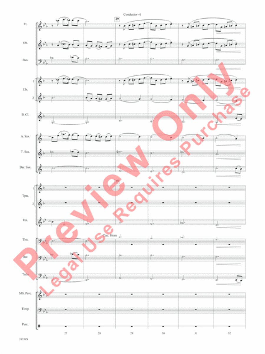 Nocturne (Opus 9, No. 2) Concert Band scores gallery preview page 9