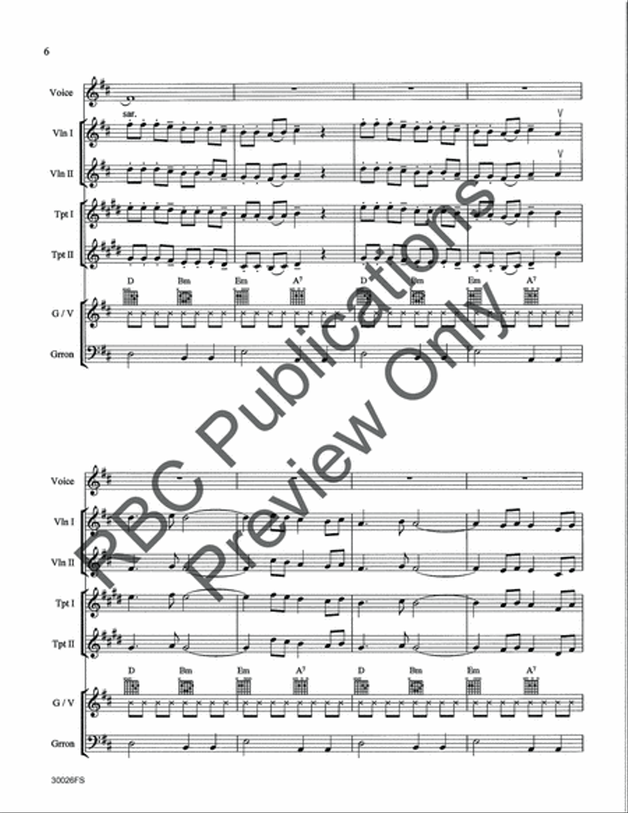 Carino (Score) Voice scores gallery preview page 8