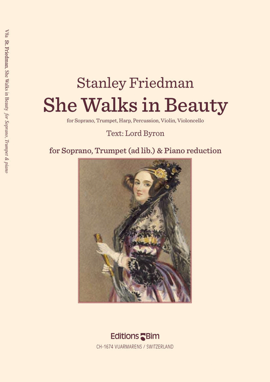 She walks in Beauty She walks in Beauty Harp scores gallery preview page 1