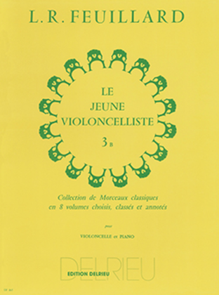 Book cover for Le jeune violoncelliste - Volume 3B