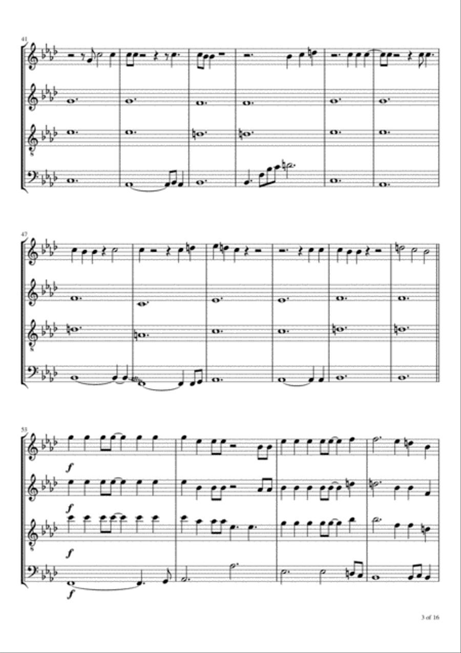 Bottom Of Your Soul Woodwind Quartet scores gallery preview page 4