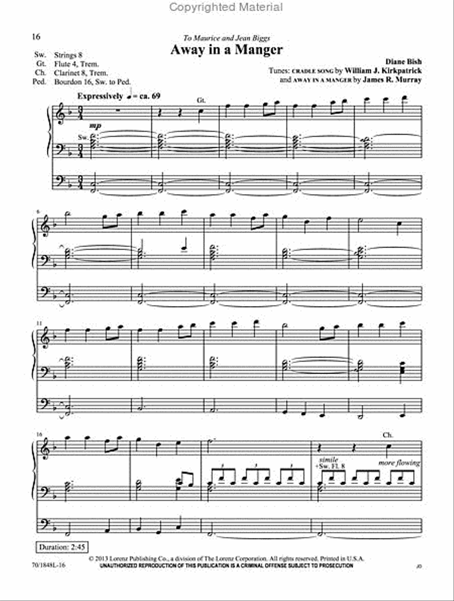 The Joy of Christmas Organ Solo scores gallery preview page 4