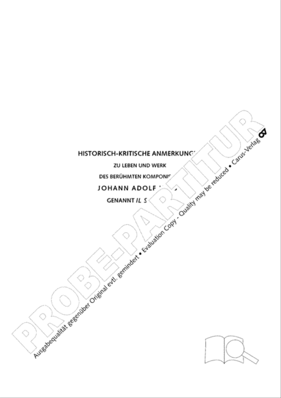 Hasse-Studien 8 Collection / Songbook scores gallery preview page 10