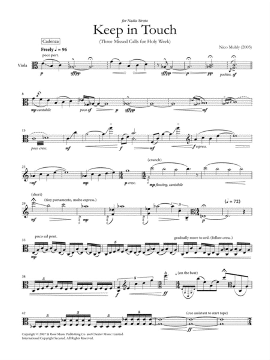 Keep In Touch School and Community scores gallery preview page 1