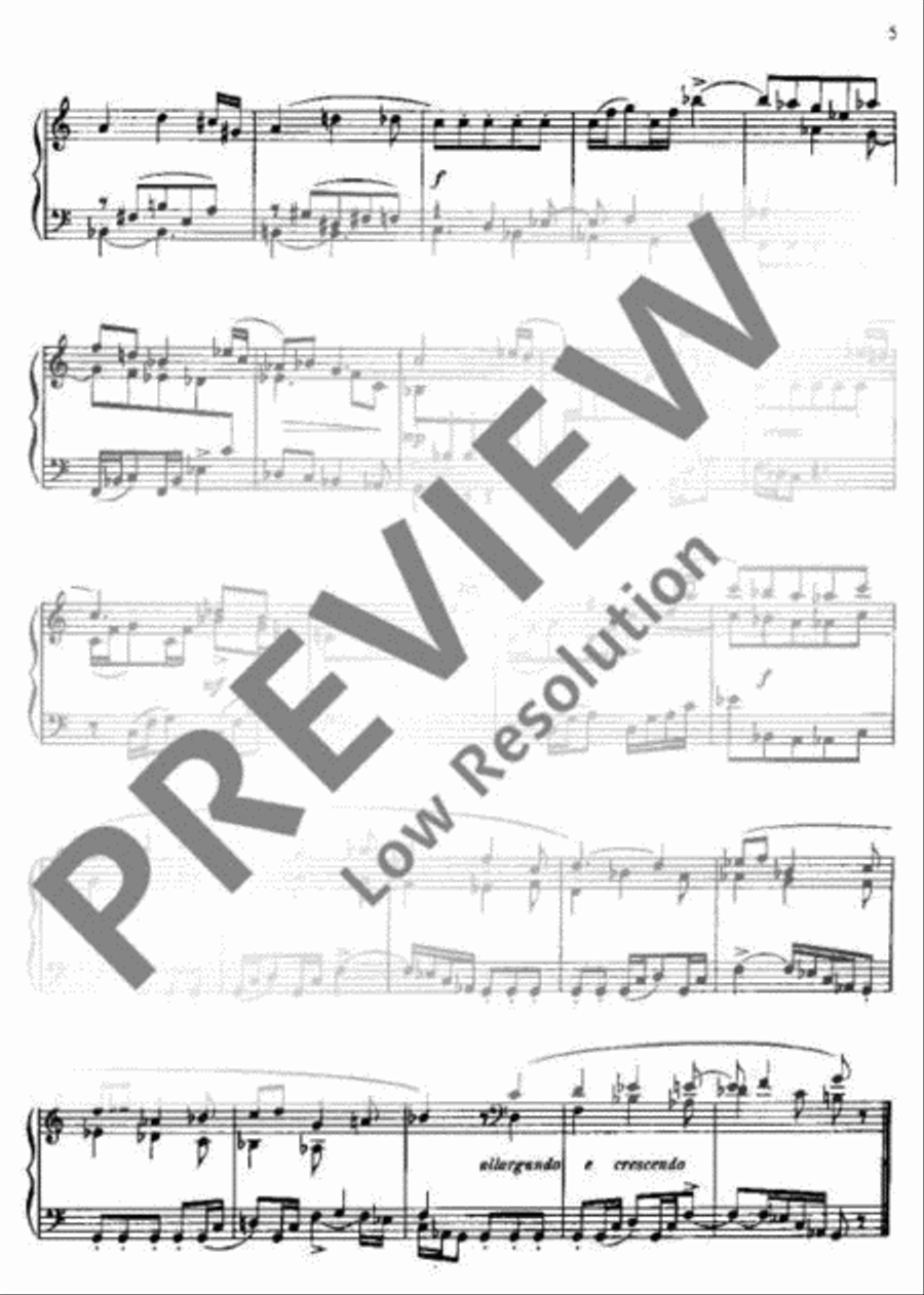 Ludus tonalis Piano Solo scores gallery preview page 4