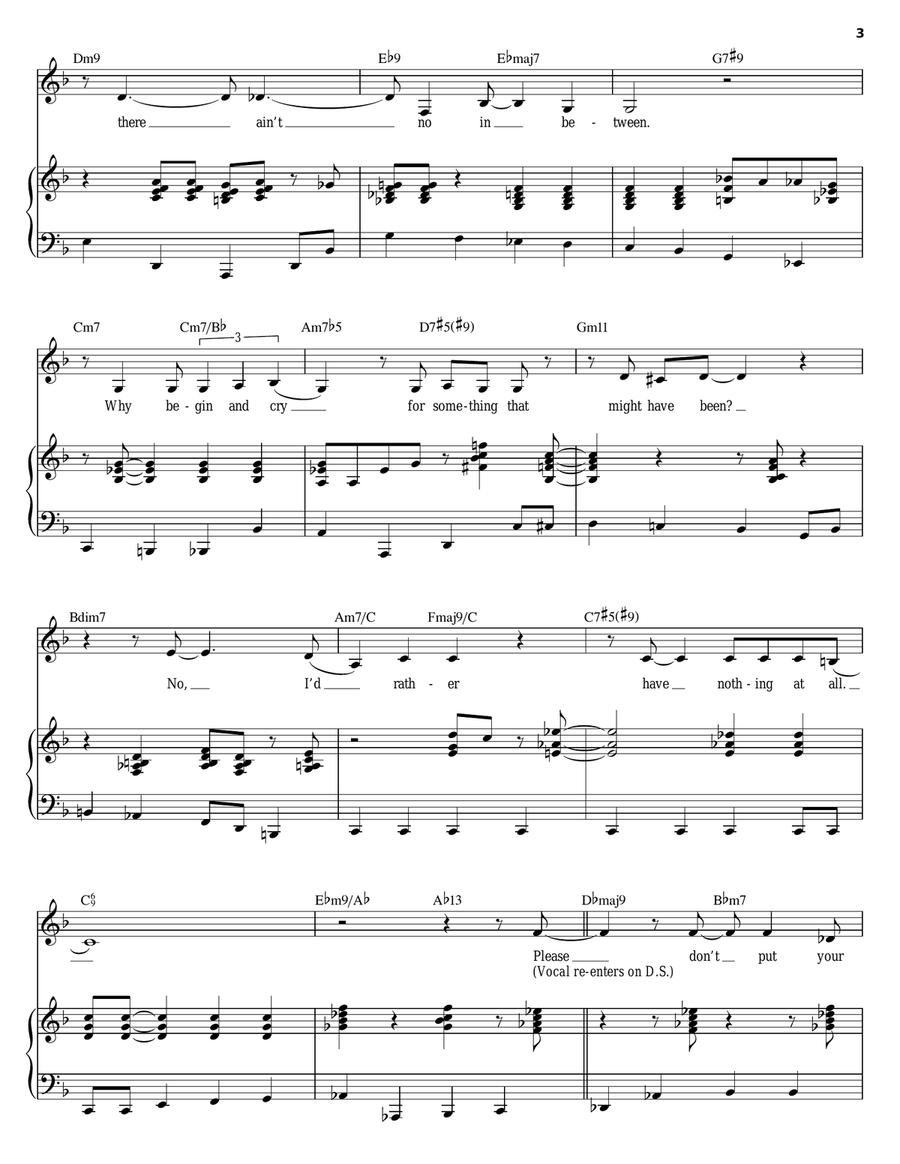 All Or Nothing At All All Or Nothing At All Acoustic Guitar scores gallery preview page 3