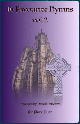 Book cover for 16 Favourite Hymns Vol.2 for Flute Duet