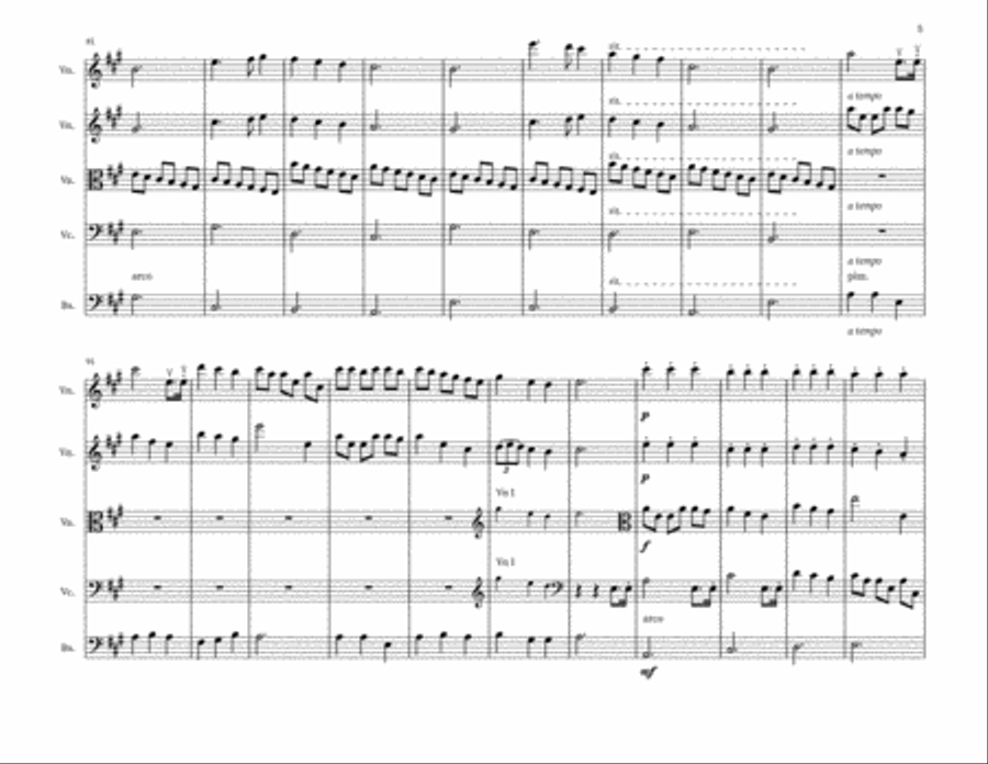 Coronation Coronation String Orchestra scores gallery preview page 5