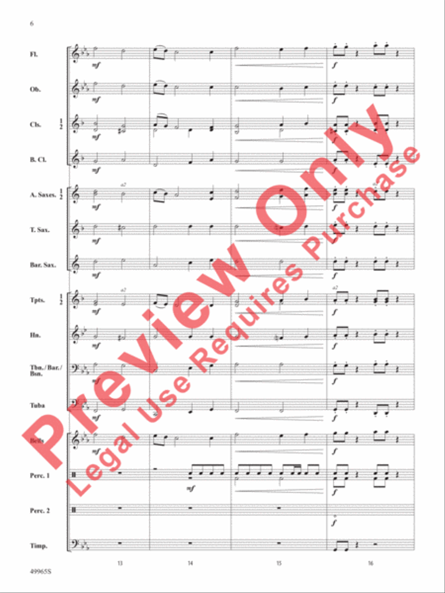 At Max Power! Concert Band scores gallery preview page 7