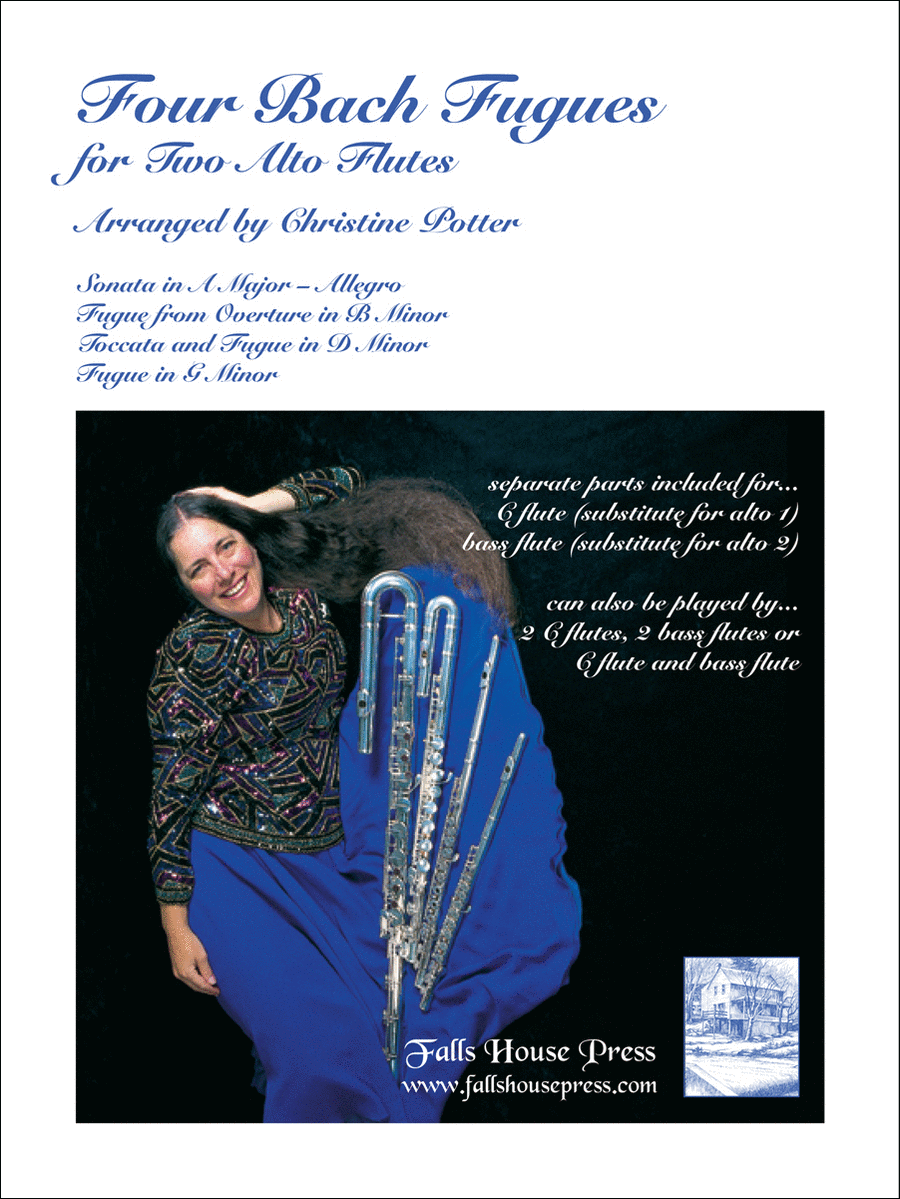 Four Bach Fugues Chamber Music scores gallery preview page 1