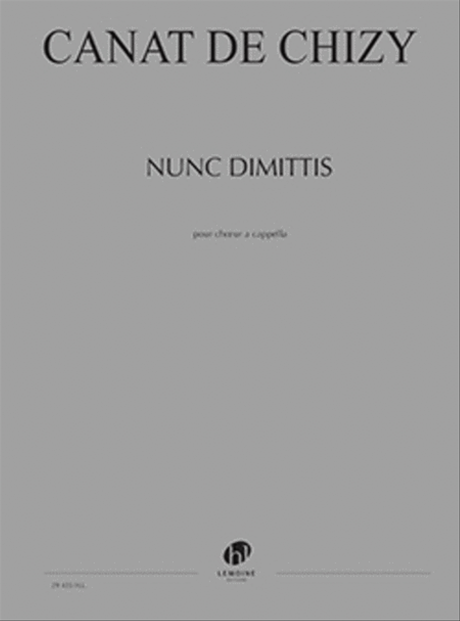Nunc dimittis Nunc dimittis 4-Part scores gallery preview page 1