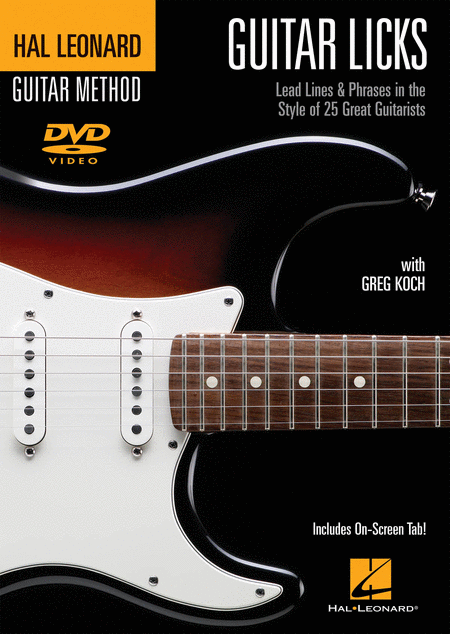 Guitar Licks - DVD