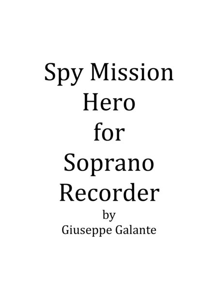 Spy Mission Hero image number null