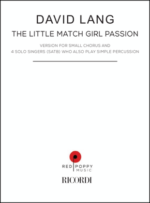 Book cover for the little match girl passion