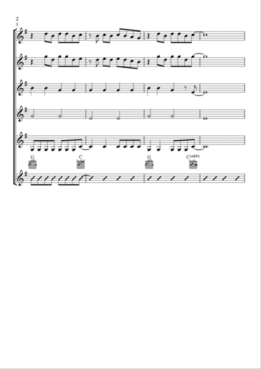 You Belong With Me Electric Guitar scores gallery preview page 2