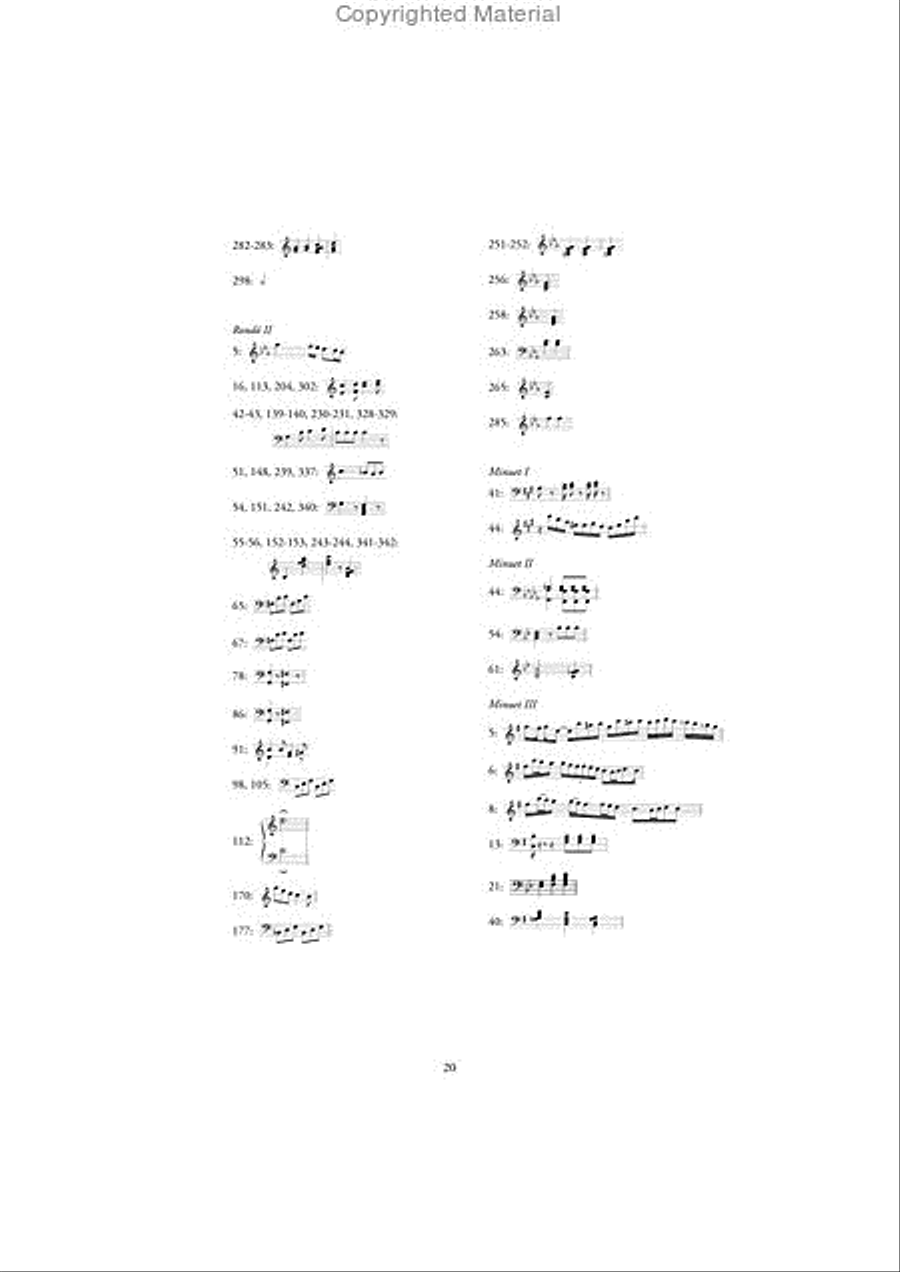Variacions, rondós i minuets Piano Solo scores gallery preview page 3