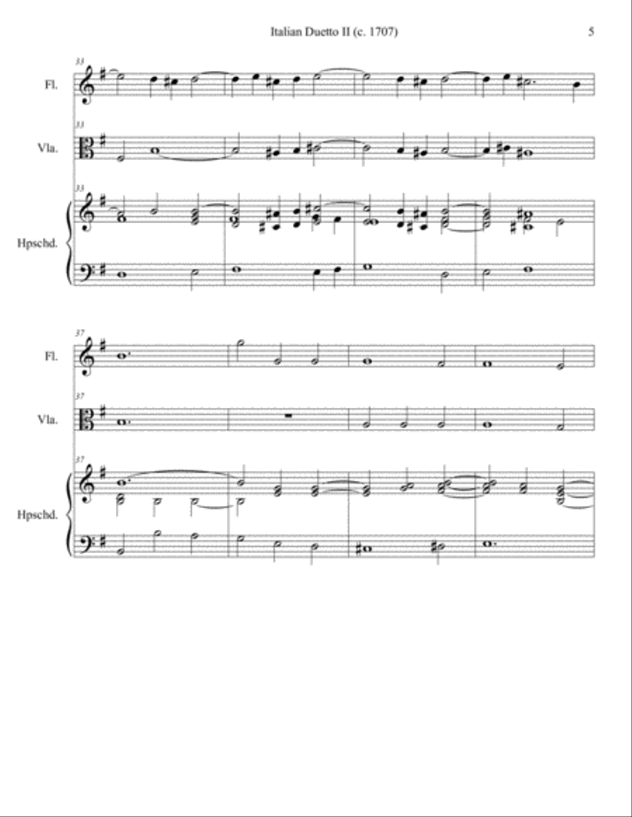 Italian Duetto 2 Small Ensemble scores gallery preview page 5