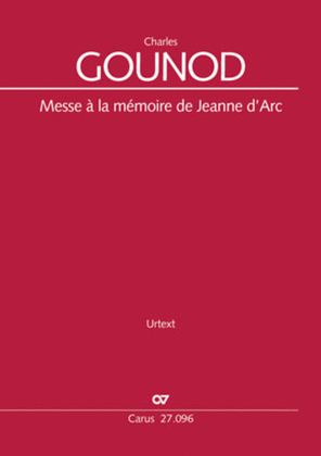 Book cover for Messe a la memoire de Jeanne d'Arc