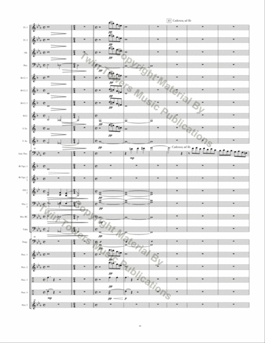 Seminar Concert Band scores gallery preview page 8
