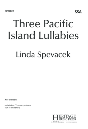 Book cover for Three Pacific Island Lullabies