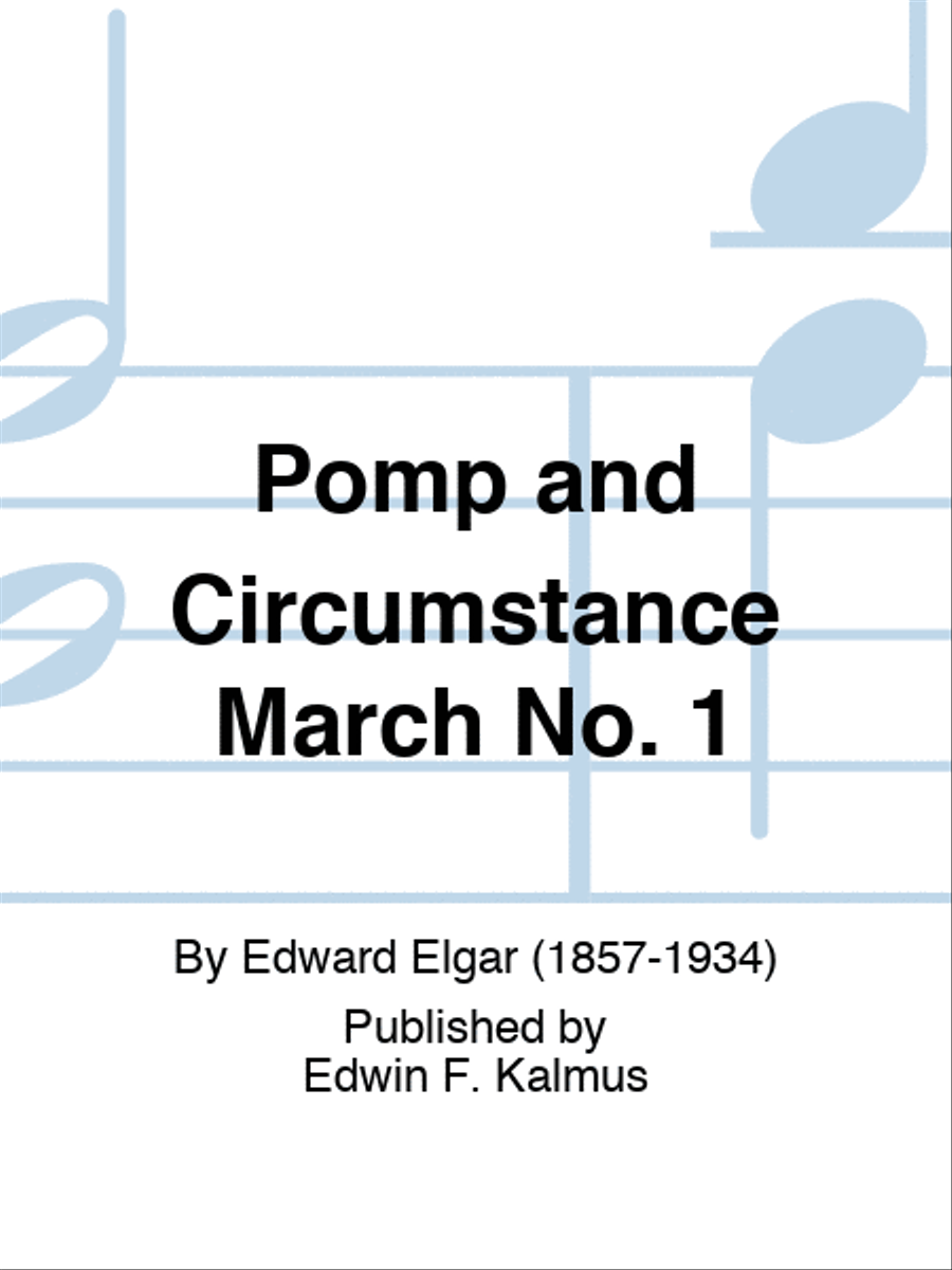 Pomp and Circumstance March No. 1 Score scores gallery preview page 1