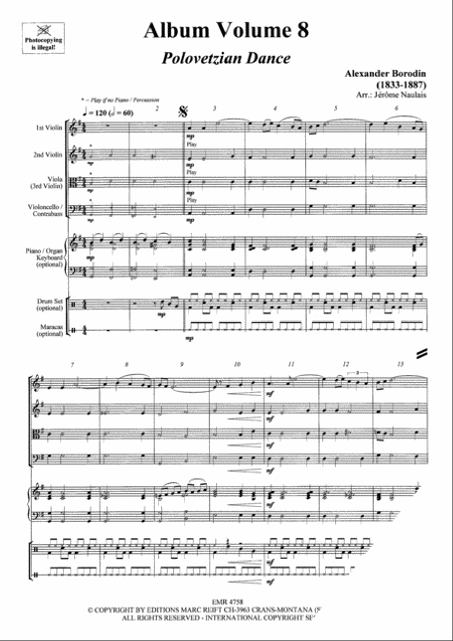 Album Volume 8 Album Volume 8 String Orchestra scores gallery preview page 3