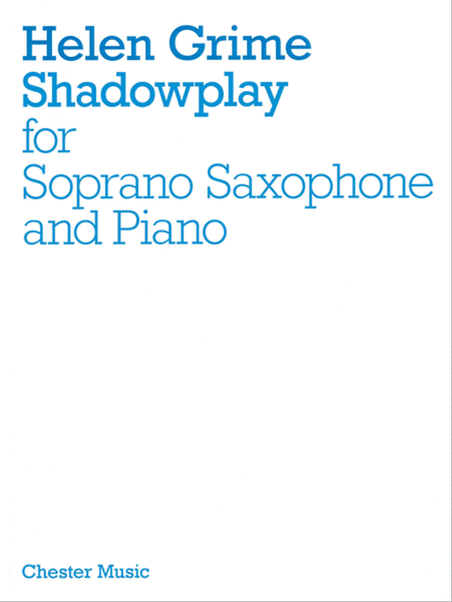 Shadowplay Shadowplay Soprano Saxophone scores gallery preview page 1