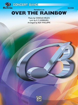 Book cover for Over the Rainbow (from The Wizard of Oz), Variations on