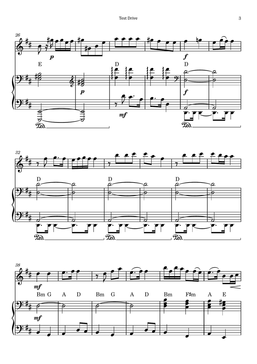 Test Drive Chamber Music scores gallery preview page 3