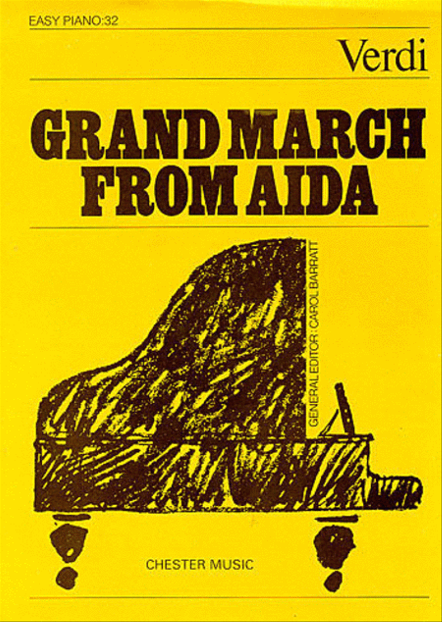 Grand March From Aida (Easy Piano No.32) Easy Piano scores gallery preview page 1