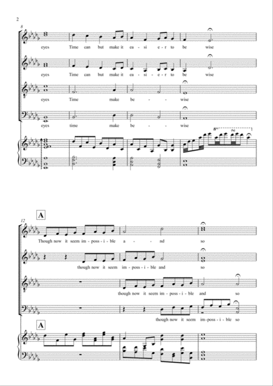 One That Is Ever Kind One That Is Ever Kind 4-Part scores gallery preview page 3