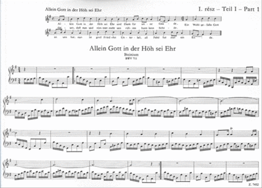 Choralvorspiele Organ scores gallery preview page 2