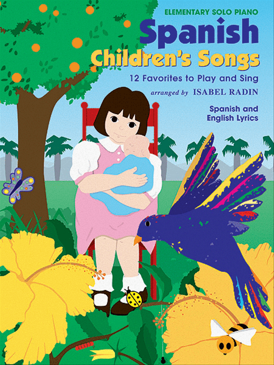 Spanish Children's Songs Easy Piano scores gallery preview page 1