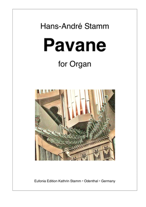 Book cover for Pavane for organ