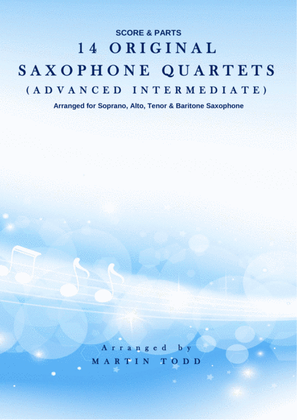 14 Original Saxophone Quartets - Score & Parts (SATB)