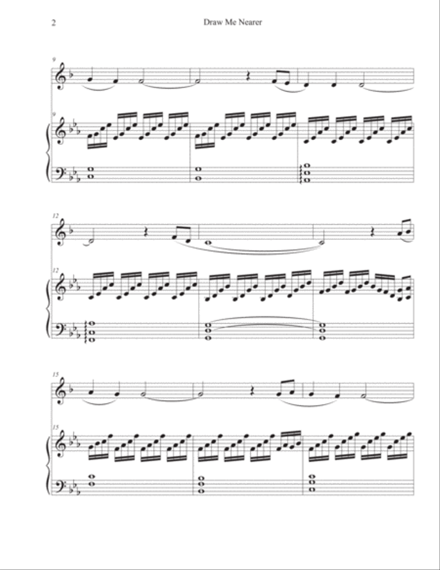 I Am Thine, O Lord I Am Thine, O Lord Clarinet Solo scores gallery preview page 2