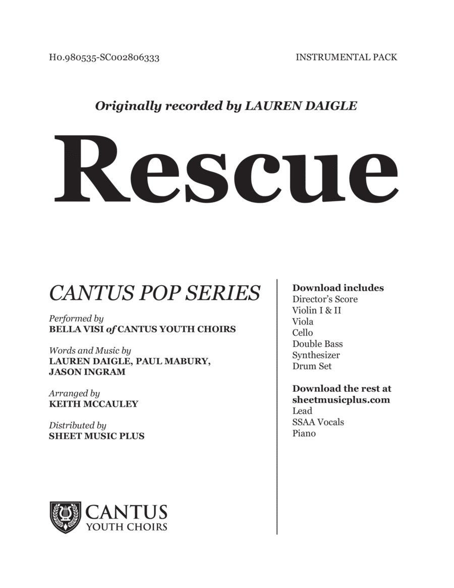 Rescue SA scores gallery preview page 1
