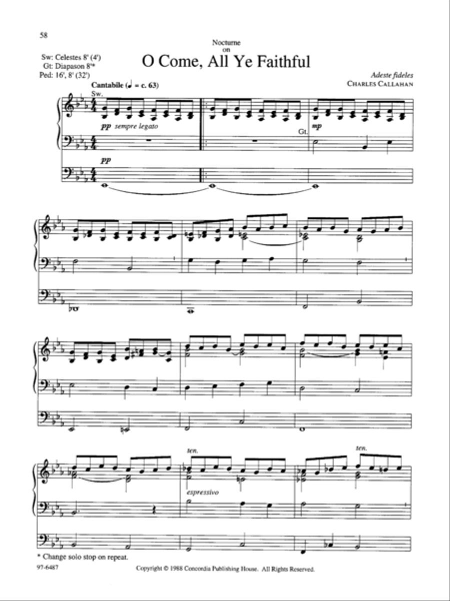 Laudate, Vol. 1 Organ scores gallery preview page 22