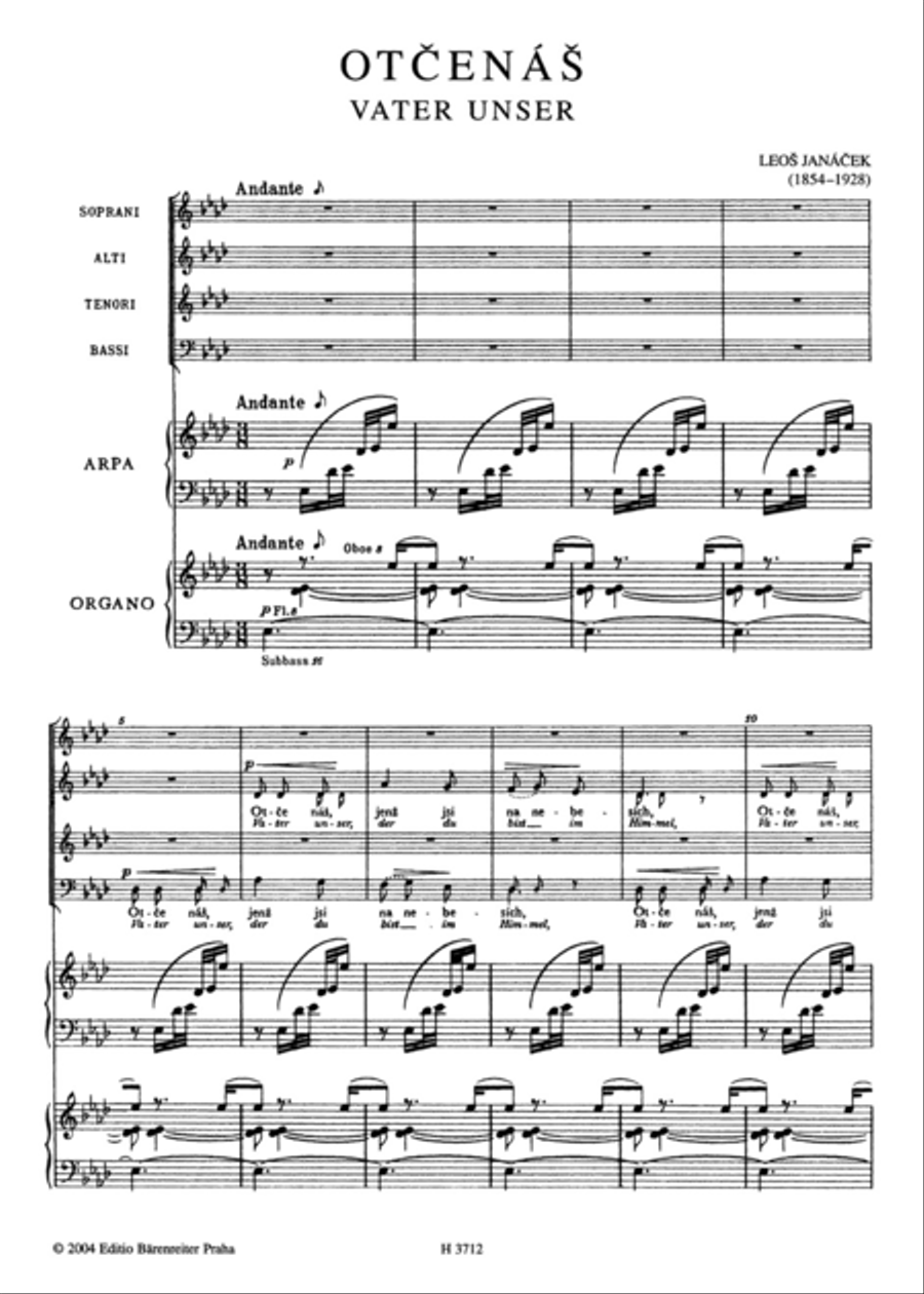 The Lord's Prayer 4-Part scores gallery preview page 2