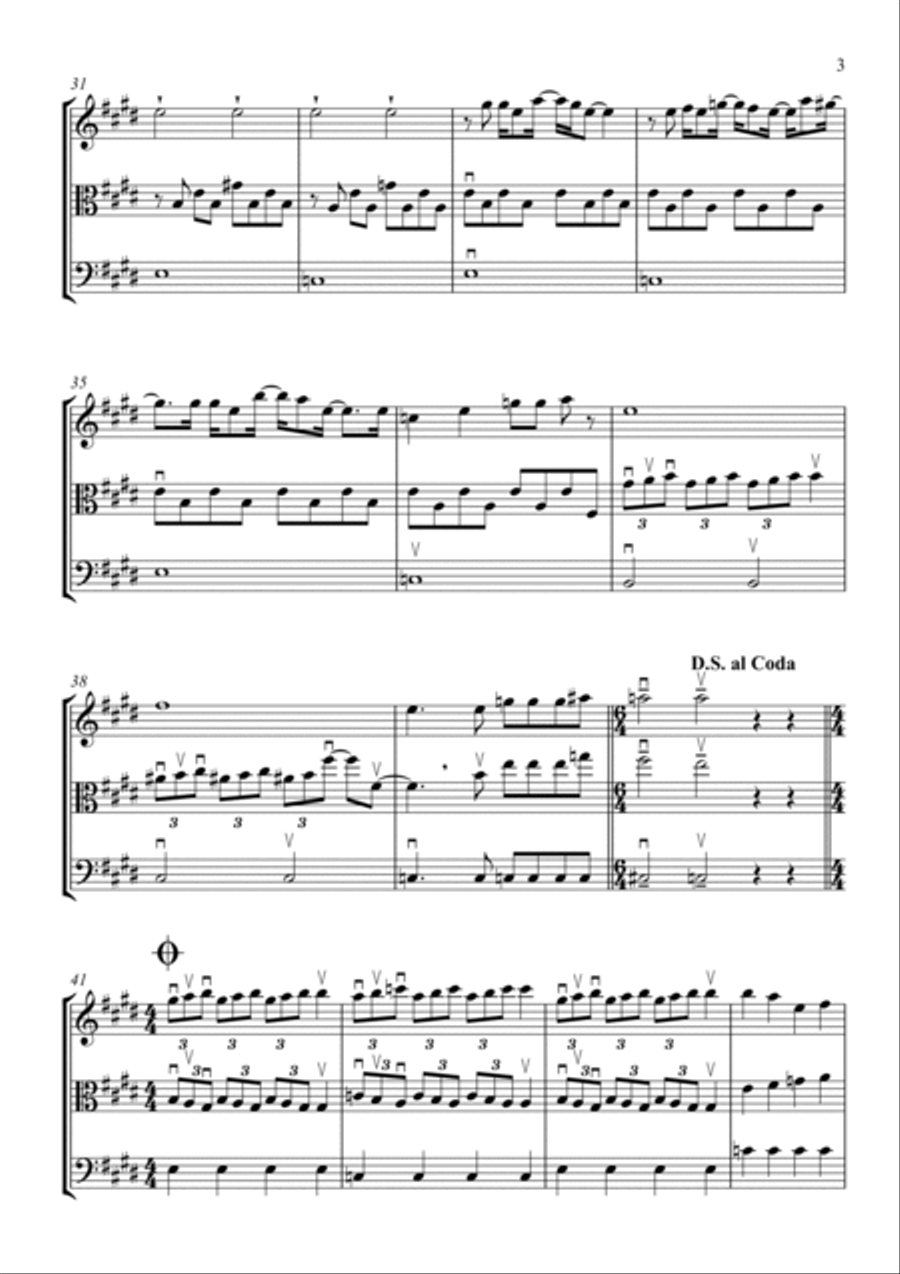 Grey Suit String Trio scores gallery preview page 3